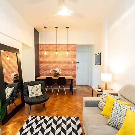 Omar do Rio - BT 207 Moderno 2 Quartos com Garagem, Internet 240mbps, Smart TV com WorkStation, 05 minutos andando da Praia de Ipanema e do Metrô Rio de Janeiro Exterior foto