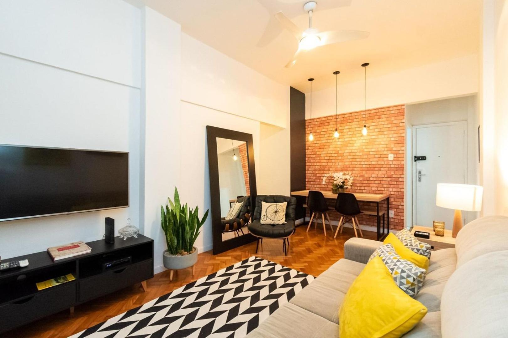 Omar do Rio - BT 207 Moderno 2 Quartos com Garagem, Internet 240mbps, Smart TV com WorkStation, 05 minutos andando da Praia de Ipanema e do Metrô Rio de Janeiro Exterior foto
