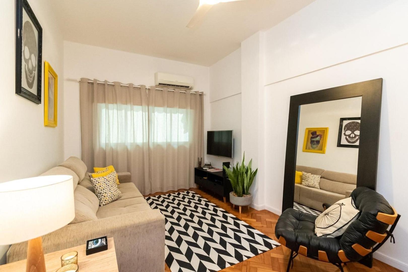 Omar do Rio - BT 207 Moderno 2 Quartos com Garagem, Internet 240mbps, Smart TV com WorkStation, 05 minutos andando da Praia de Ipanema e do Metrô Rio de Janeiro Exterior foto